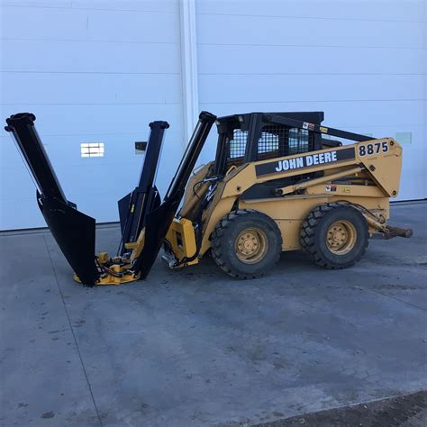 skid steer mounted tree spade|skid loader tree spade rental.